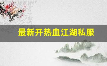 最新热血江湖sf：最新开热血江湖私服 (14)