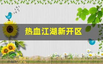 私服发布站：热血江湖新开区(热血江湖开区列表) (4)