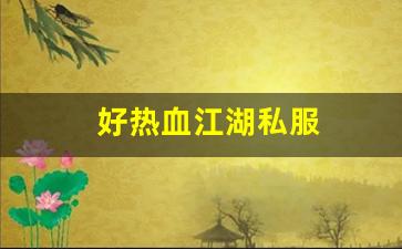 好热血江湖私服 (4)