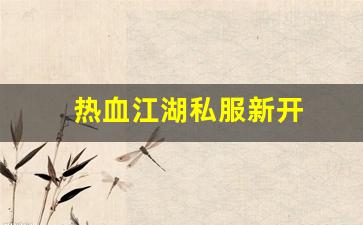热血江湖2官网下载：热血江湖私服新开 (7)