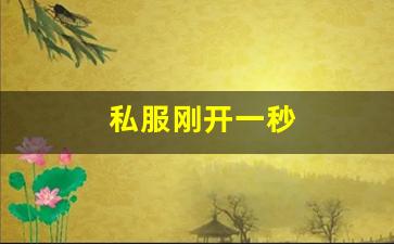 热血江湖sf：私服刚开一秒(刚开一秒单职业传奇sf) (5)