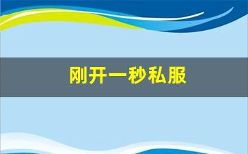 刚开一秒私服(刚开一秒手游) (2)